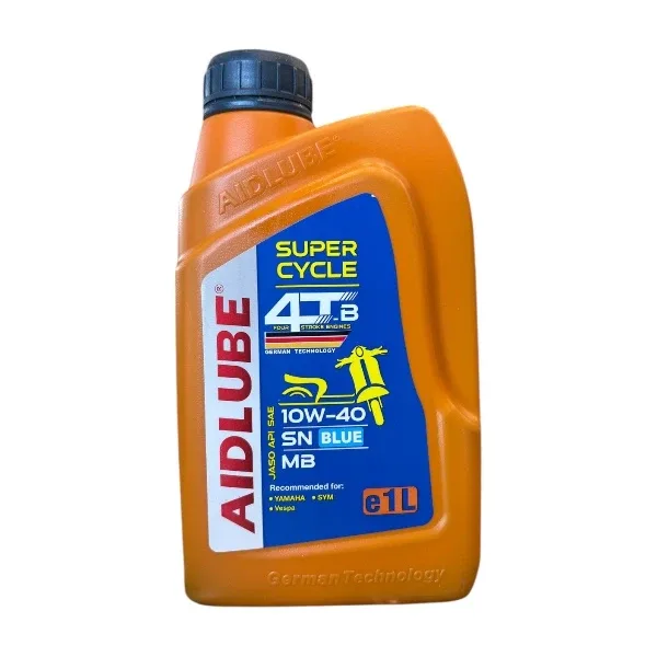 روغن موتور سیکلت ایدلوب مدل 10W-40 API SN JASO MB BLUE حجم ۱ لیتر - کارتن 12 عددی