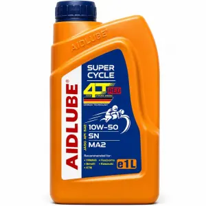 روغن موتور سیکلت ایدلوب مدل 10W-50 API SN JASO MA2 حجم ۱ لیتر - کارتن 12 عددی