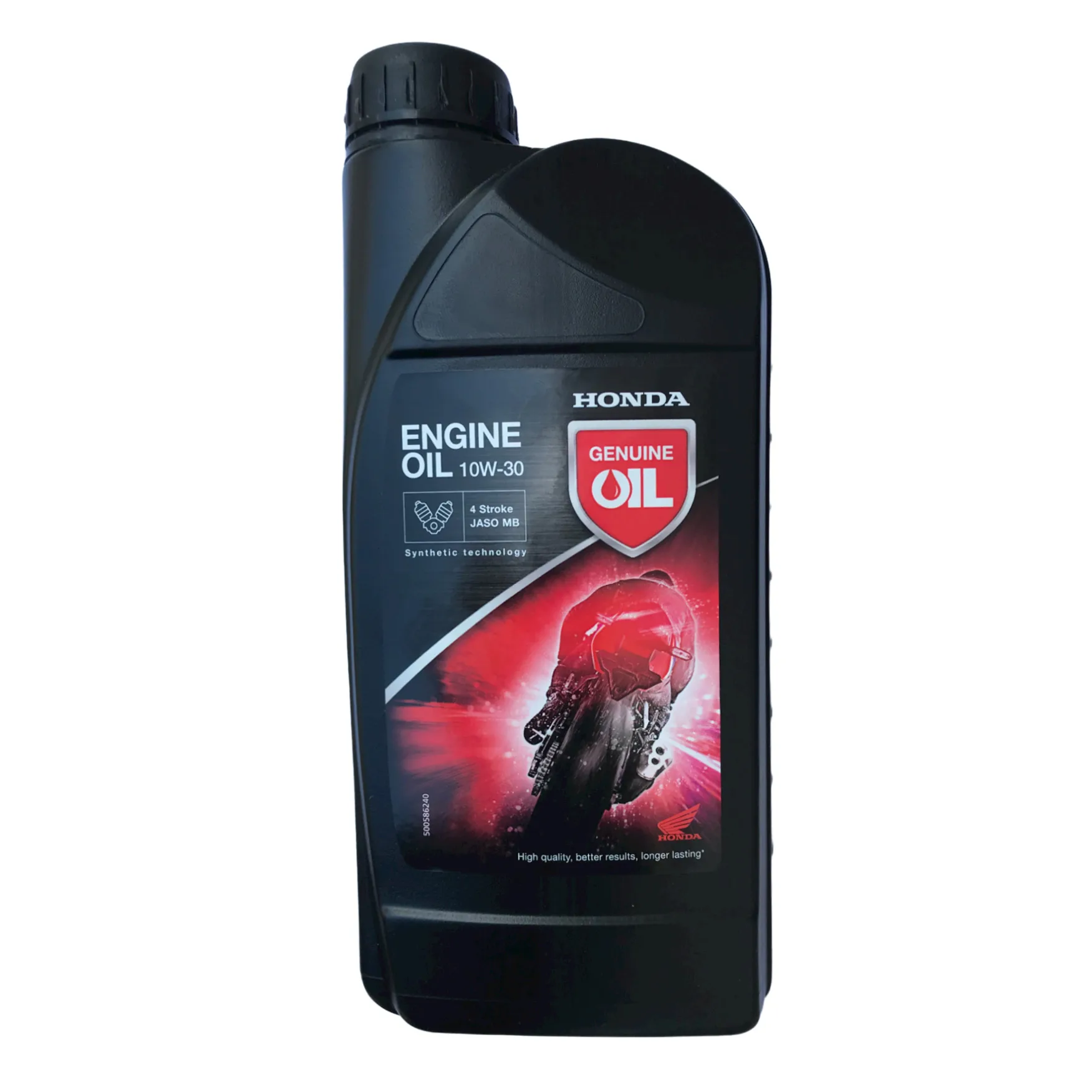 روغن موتور سیکلت روغن هوندا اصلی مدل 10W-30 JASO MB فول سنتتیک حجم ۱ لیتر - کارتن 12 عددی