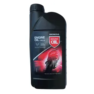 روغن موتور سیکلت روغن هوندا اصلی مدل 10W-30 JASO MB فول سنتتیک حجم ۱ لیتر - کارتن 12 عددی