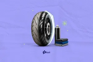 تفاوت اسپری لاستیک و براق‌کننده موتورسیکلت